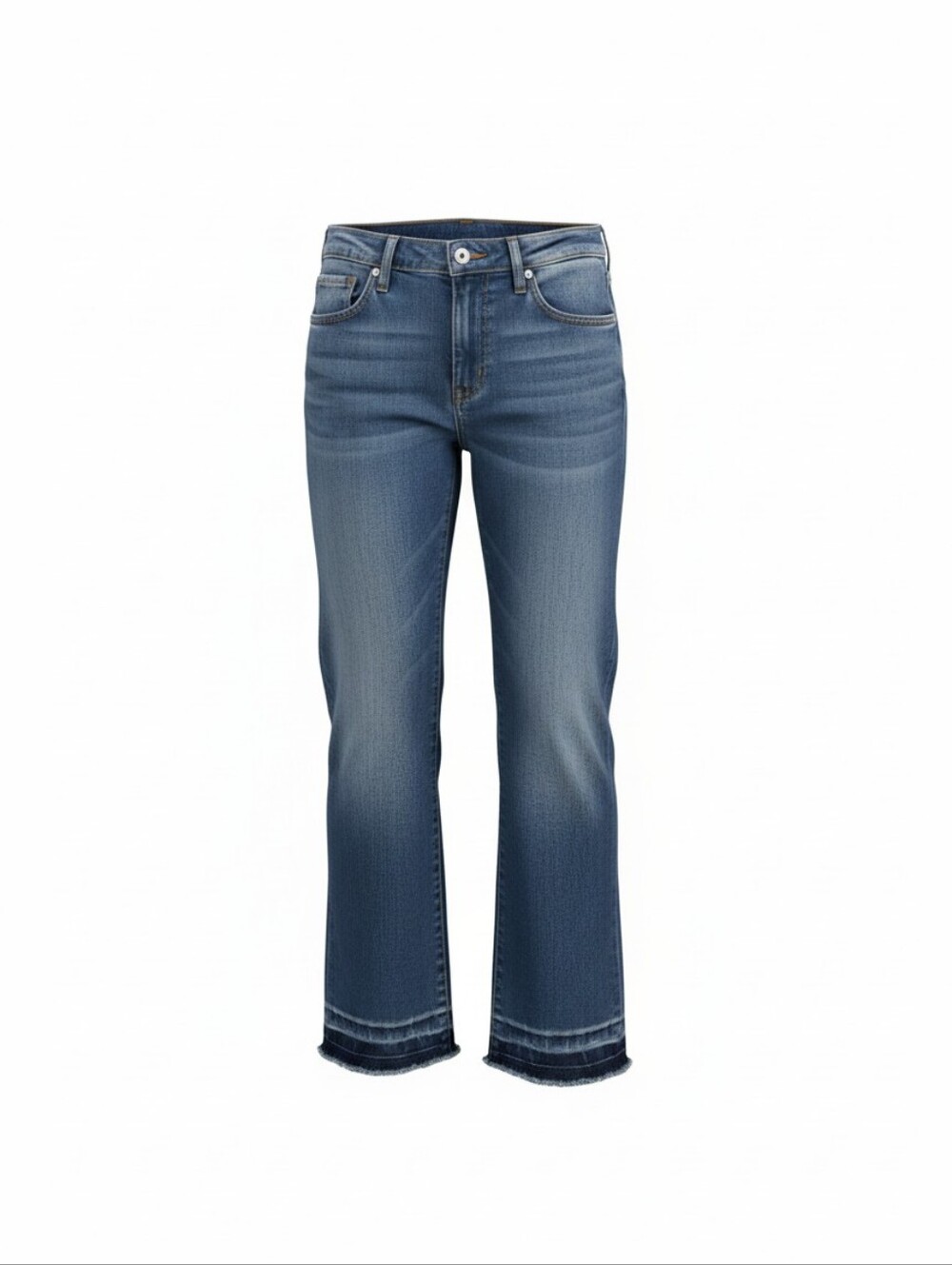 Banana Republic Girlfriend Blue Straight Crop Jeans Size 2929